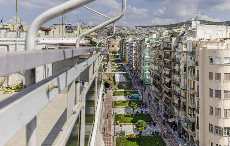 Central Luxury Apartment Thessaloniki Exterior foto