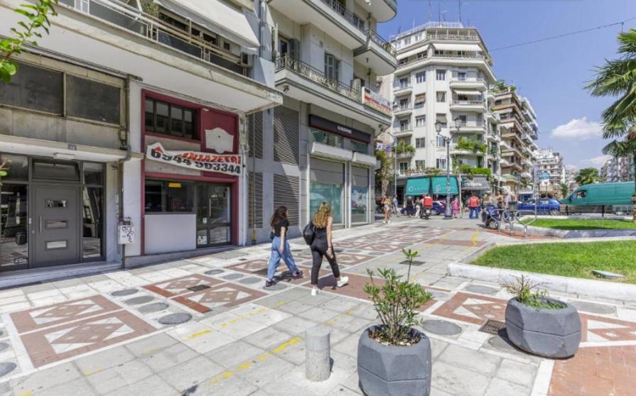Central Luxury Apartment Thessaloniki Exterior foto